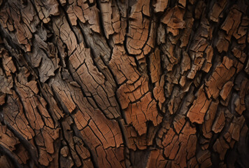 bark of tree