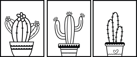 cactus wall decor svg design