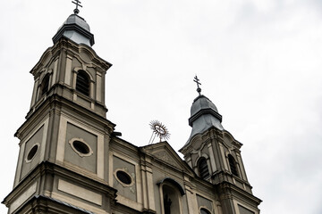 Fototapeta premium Franciscan monastery. Sumuleu Ciuc, Romania.