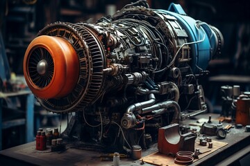 Aircraft Engine Repair and Maintenance Services. AI
