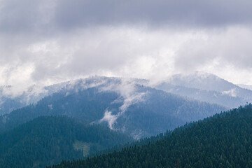 Kure Moundain in Kastamonu city