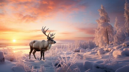 deer in the north