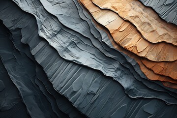 Obraz premium Dynamic ripple textured surface background.