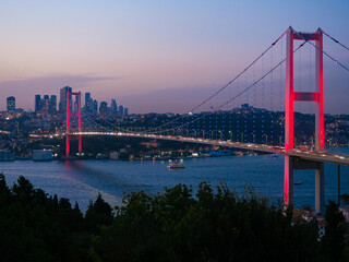 Bosphorus at Blue Hours