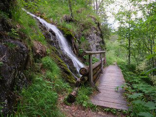 Ötschergräben Wanderwege und Erlauf, im Naturpark Ötscher- Tormäuer