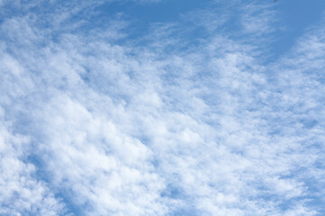 blue sky with clouds