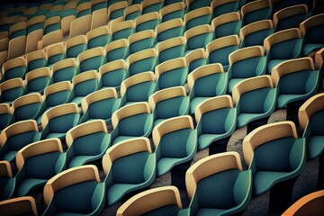 Rows of Seats. Generative AI
