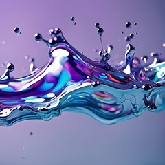 Fototapeta premium Zero G Splash