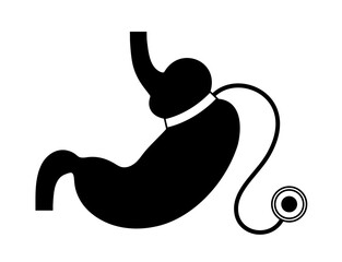 Fototapeta premium Gastric band poster