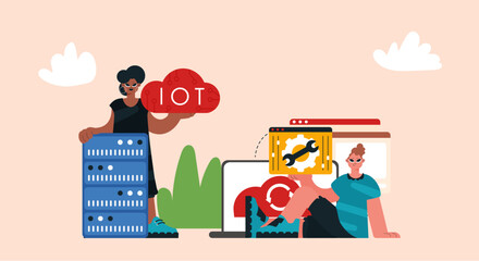 Representation of the IOT Change and Back Bunch, Locks in Strong Organize and Supporting Imaginative Headways for a More sharp Future.