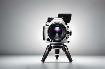 A camera with a lens Generative AI