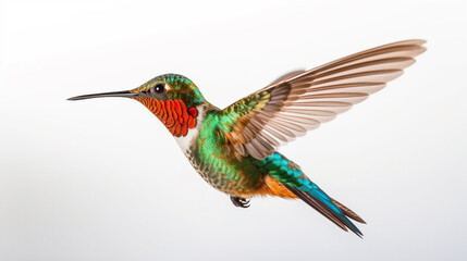 hummingbird in flight. Generative Ai. 