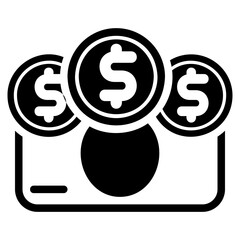  Money glyph icon