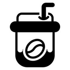  Coffee glyph icon