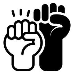  Activism glyph icon