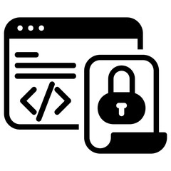  Script glyph icon
