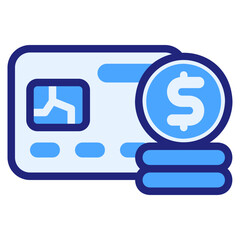  Payment blue icon