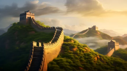 Selbstklebende Fototapete Peking the wall