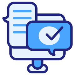  Consultation blue icon