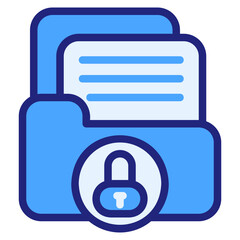  Document blue icon