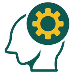  Mind duotone icon