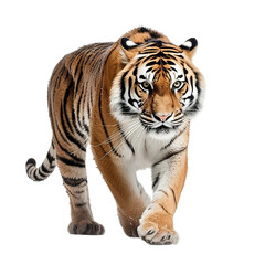 Obraz premium tiger isolated on white background