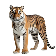 Obraz na płótnie Canvas tiger isolated on white background