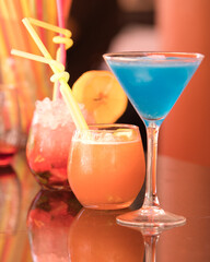 Refreshing cocktail in Marrakech