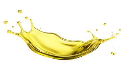Olive oil isolated white and transparent background, png