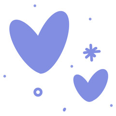 heart with butterflies