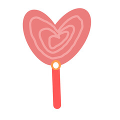 heart shaped lollipop