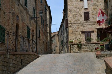 old street in the old town - Voltera