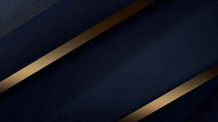 Premium background design with diagonal dark blue line pattern. Vector horizontal template for digital lux business banner, contemporary formal invitation, luxury voucher, prestigious gift certificate