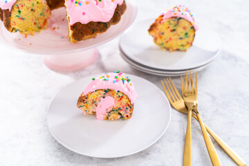 Funfettti Bundt Cake