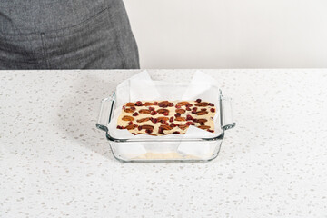 Homemade White Chocolate Cranberry Pecan Fudge