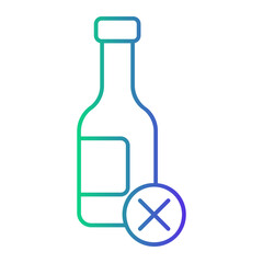 no alcohol icon