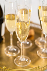 Champagne glasses