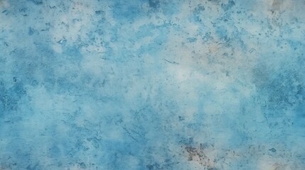 Generative AI : old Sky Blue paper grunge background with delicate abstract canvas texture and blue sky view