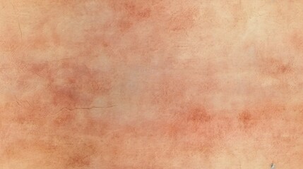 Generative AI : Abstract Peach recycled paper texture background. Old Kraft paper box craft pattern. top view.