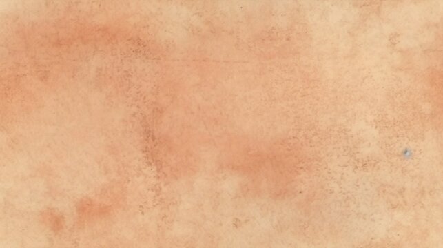Generative AI : Abstract Peach recycled paper texture background. Old Kraft paper box craft pattern. top view.