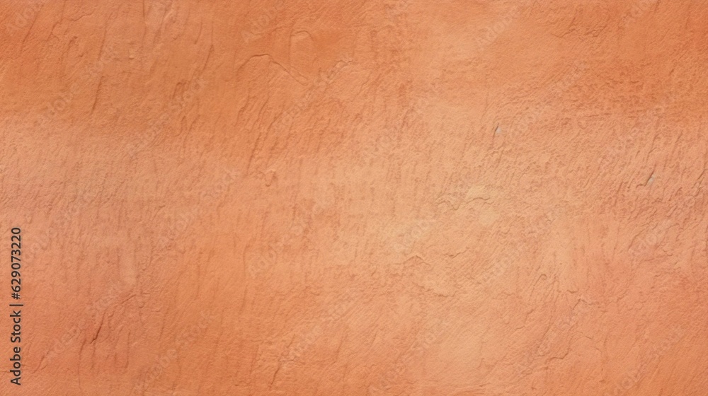 Fototapete generative ai : abstract peach recycled paper texture background. old kraft paper box craft pattern.