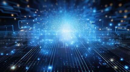 Fototapeta premium Technology Abstract Background