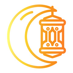 Obraz premium islamic new year icon