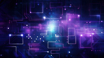 Fototapeta premium Technology Abstract Background