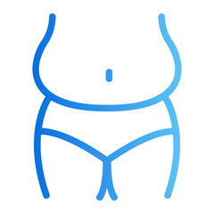 fat gradient icon
