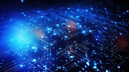 Obraz premium Technology Abstract Background