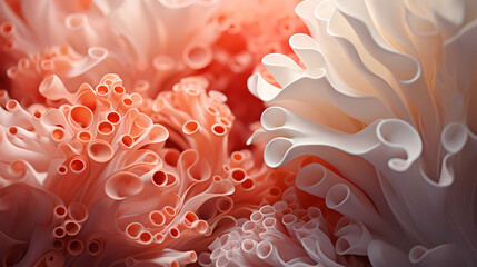 Abstract Background Smooth Gradients of Coral 