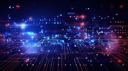 Fototapeta premium Technology Abstract Background