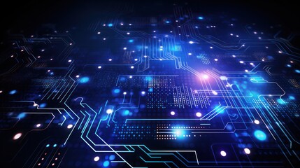 Obraz premium Technology Abstract Background