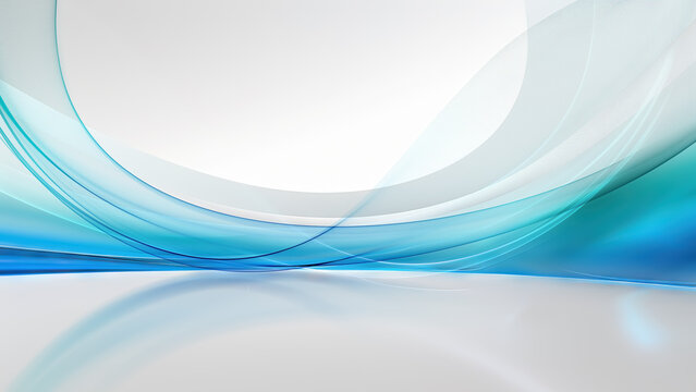 Abstract Light Blue Futuristic Background